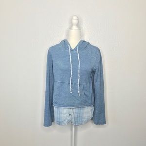 Cloth & Stone | Chambray Layered Pullover